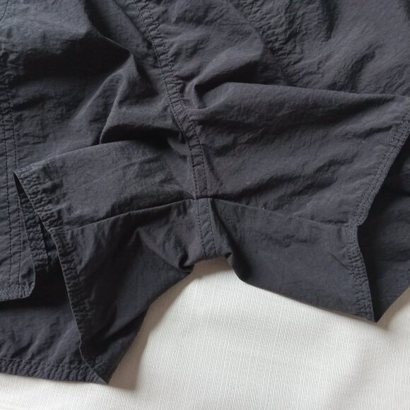 Vintage 1994 Nike Black Brief Lined Nylon Drawstring Activewear Shorts Size XL - Picture 7 of 12